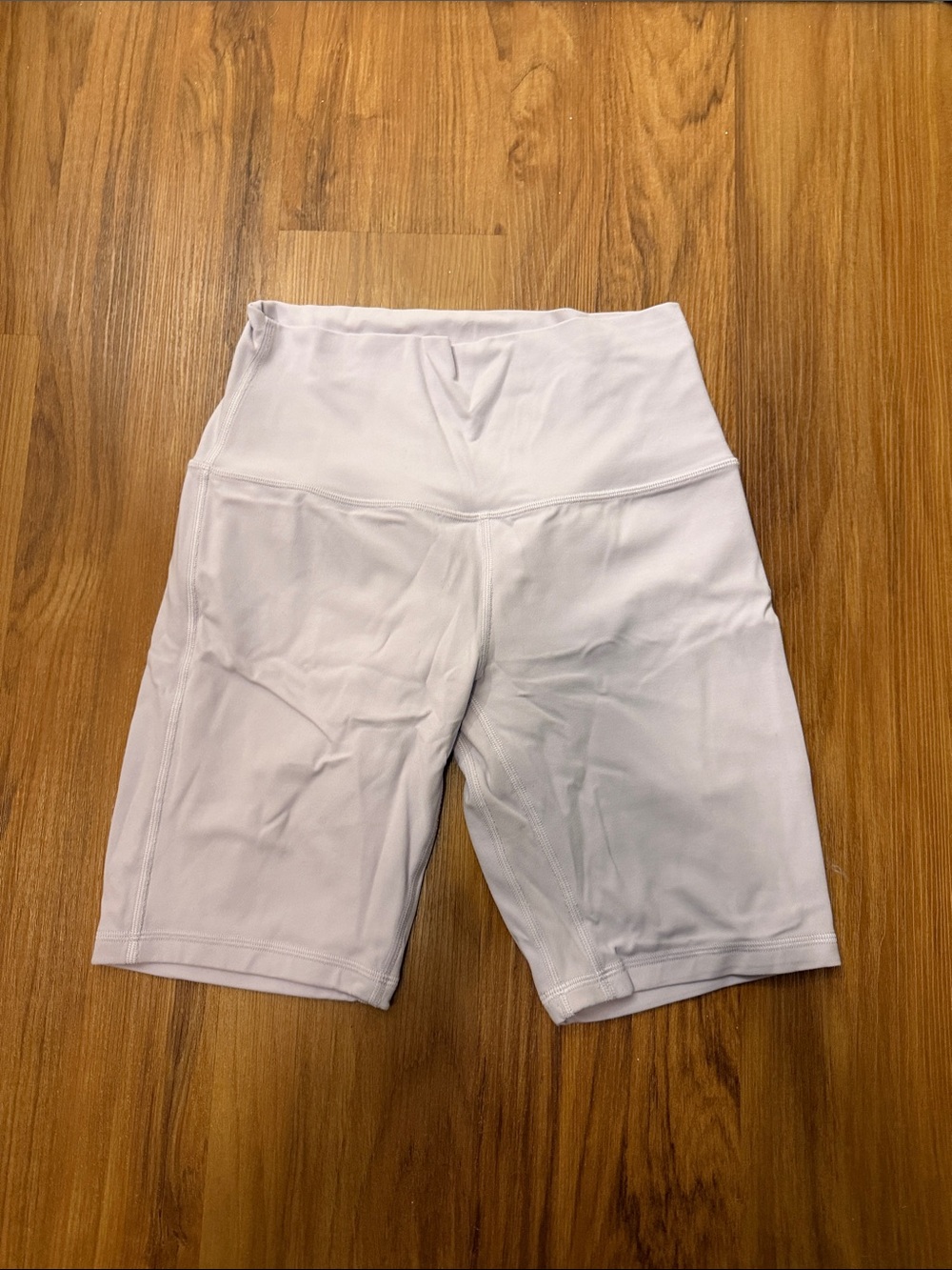WOMENS LULULEMON LILAC ALIGN SHORTS